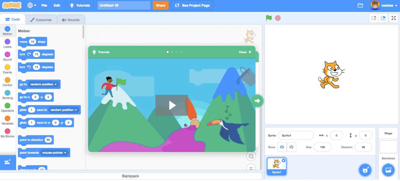 Scratch 3.0 kids coding platform