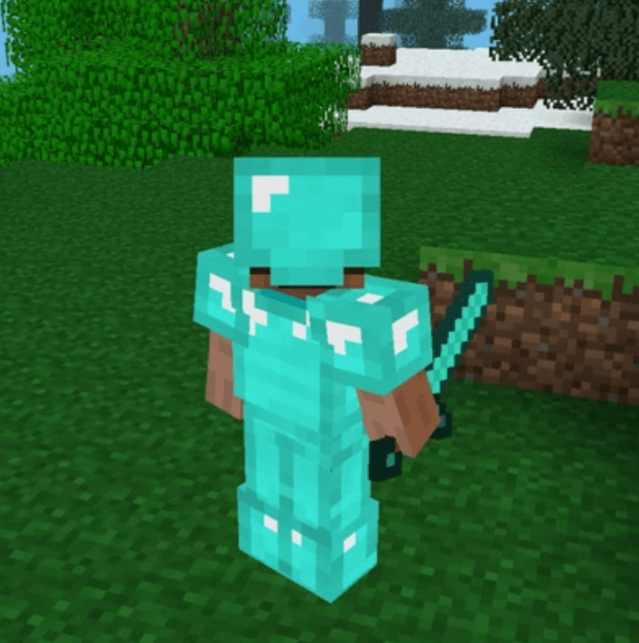 Minecraft diamond armor