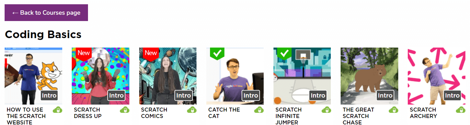 Image of Scratch Beginner courses 