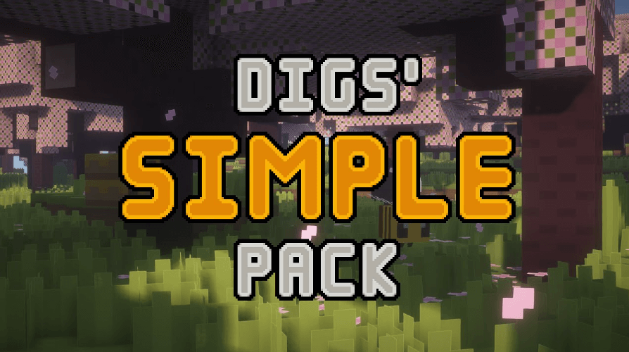 Minecraft Resource Packs - Digs Simple Pack
