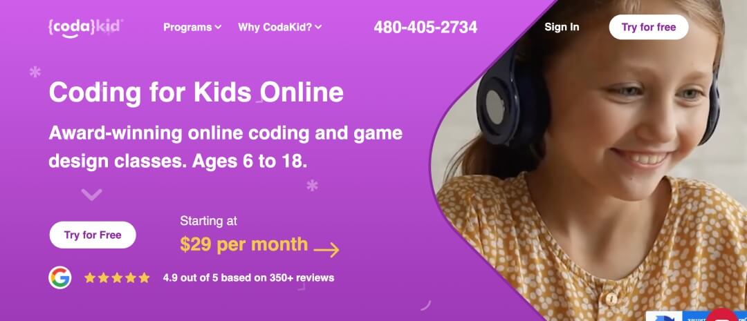 CodaKid - coding games for kids