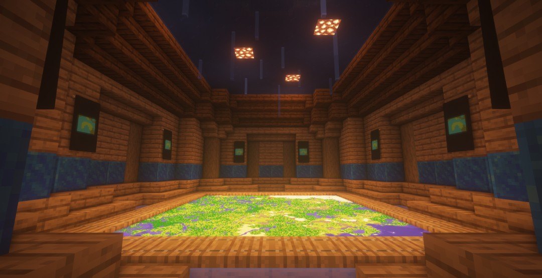 Map Room in Survival Minecraft