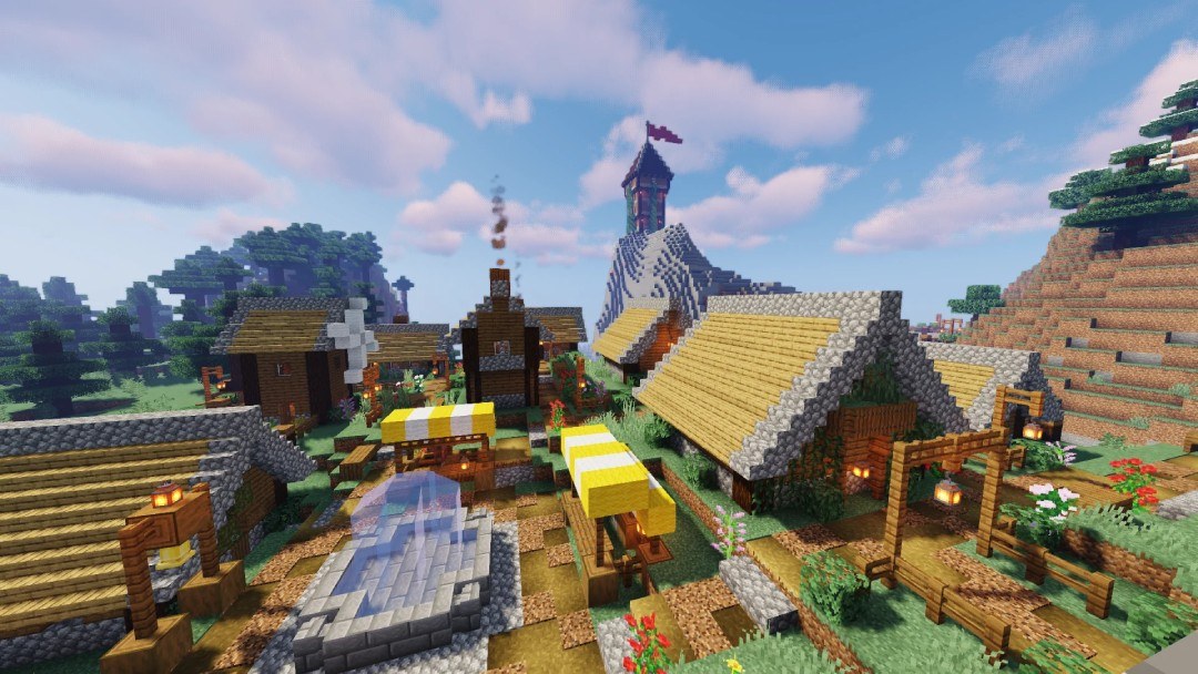 Village Designs in Survival Minecraft