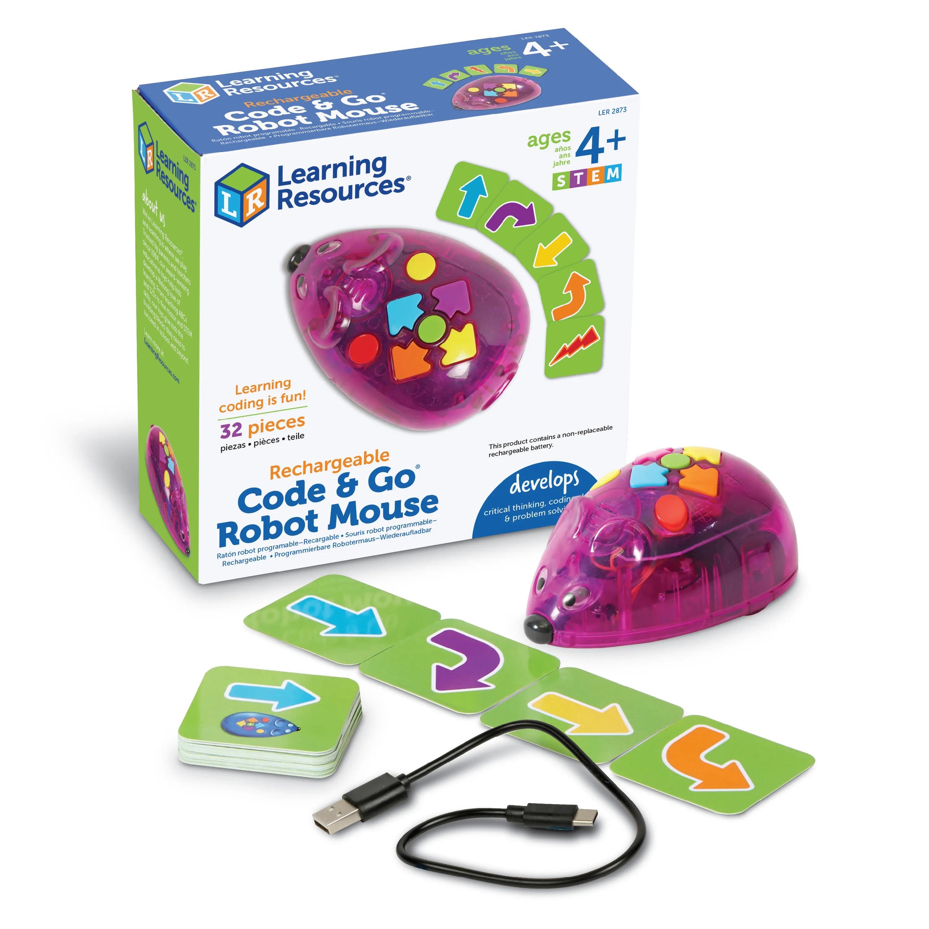 Code & Go Robot Mouse for young kids learning coding