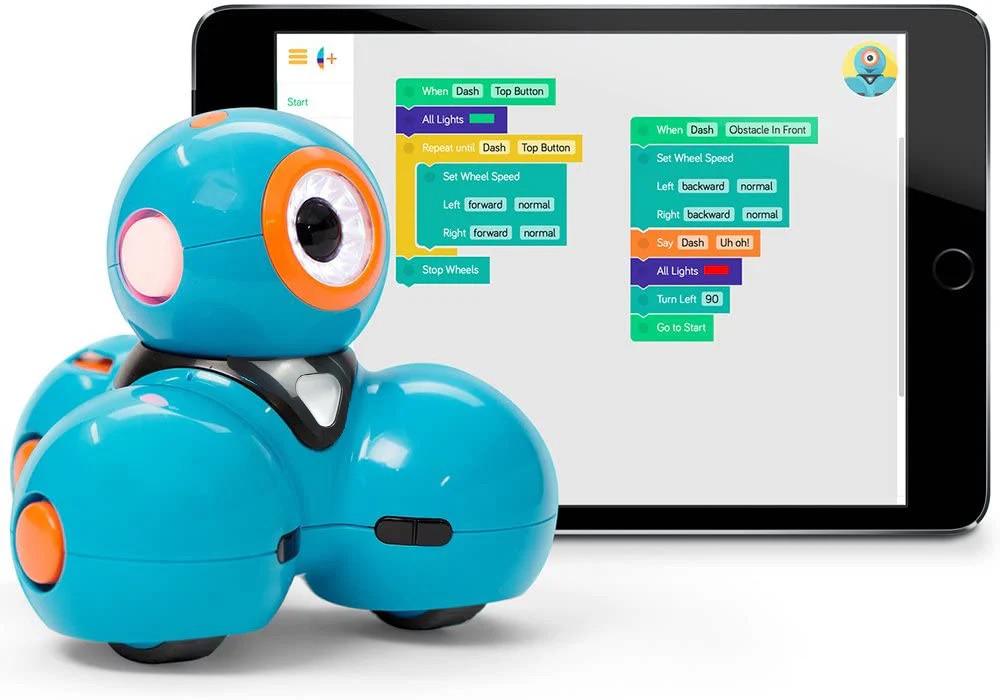 Dash robot by Wonder Workshop with coding app