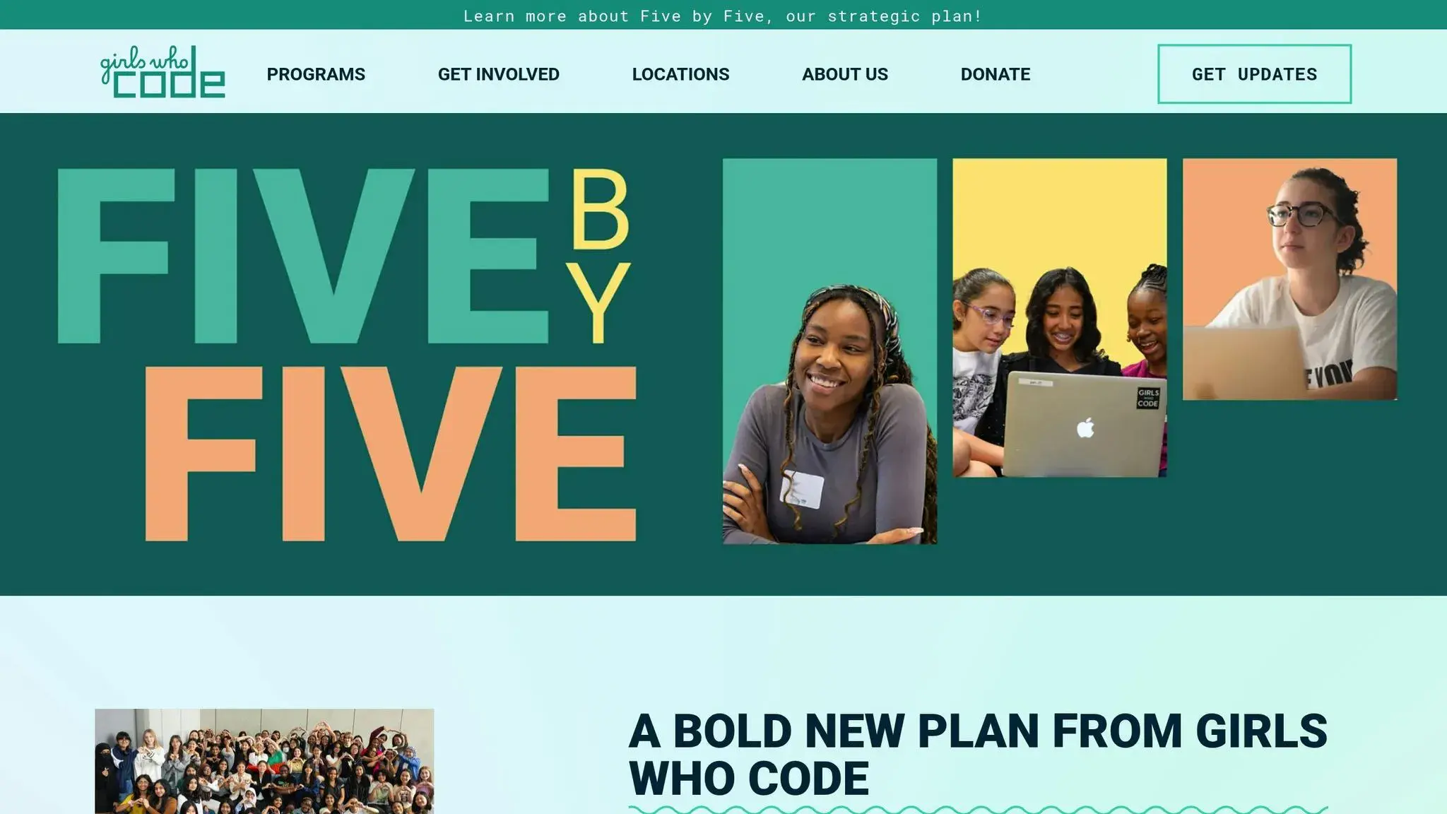 Girls Who Code Home Page