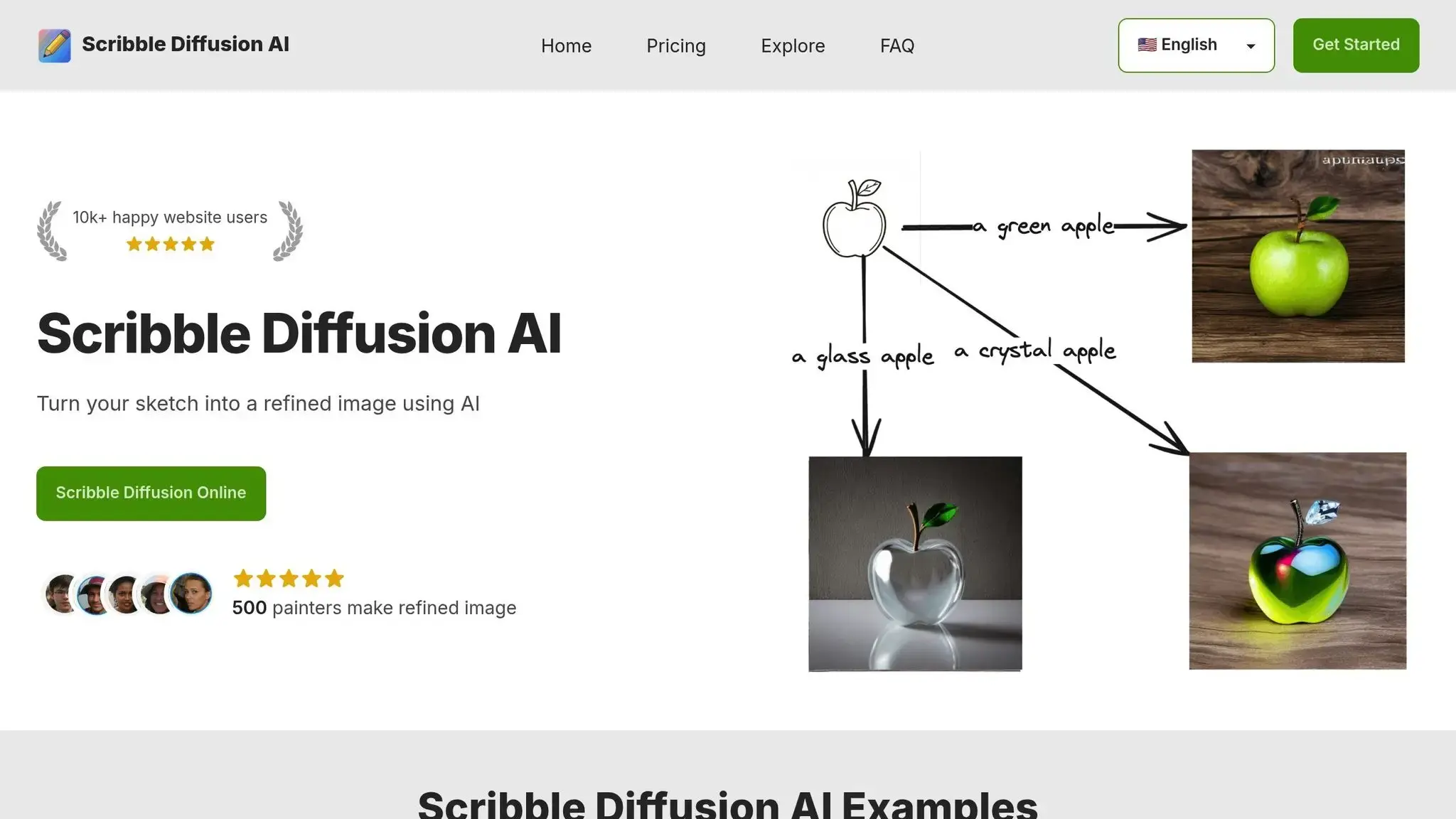 Scribble Diffusion Home Page