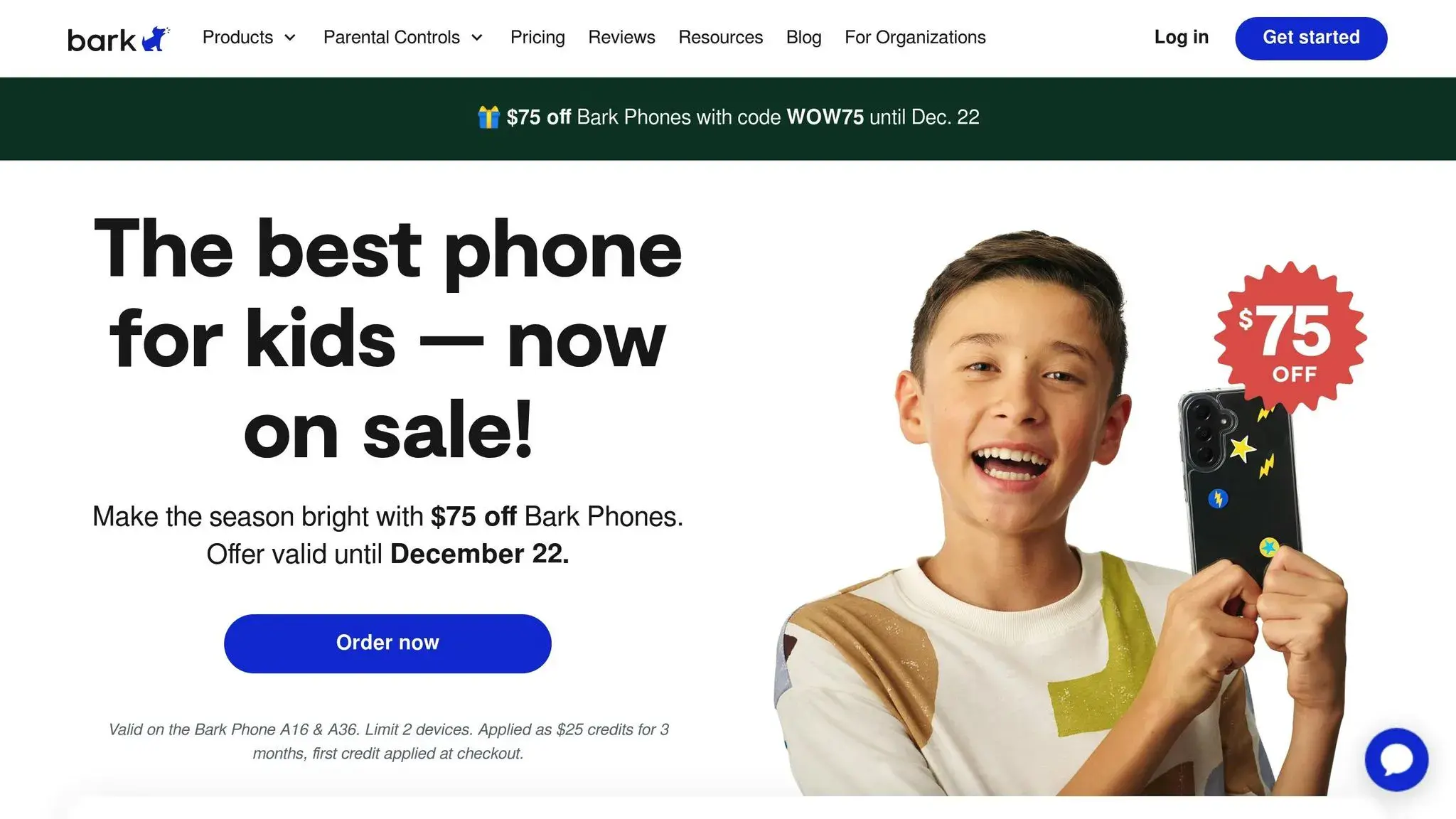 Bark Home Page