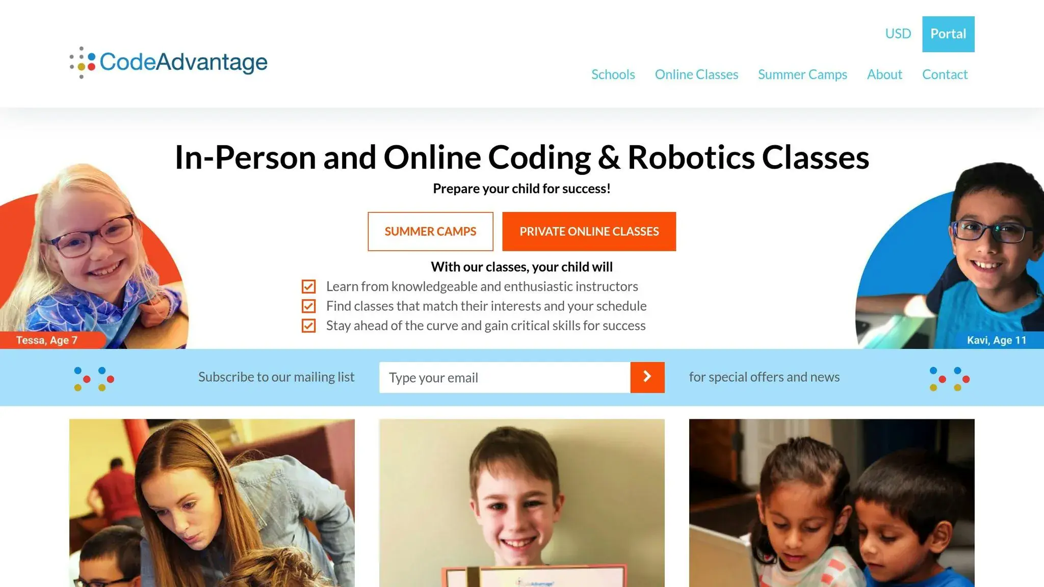 Code Advantage Home Page