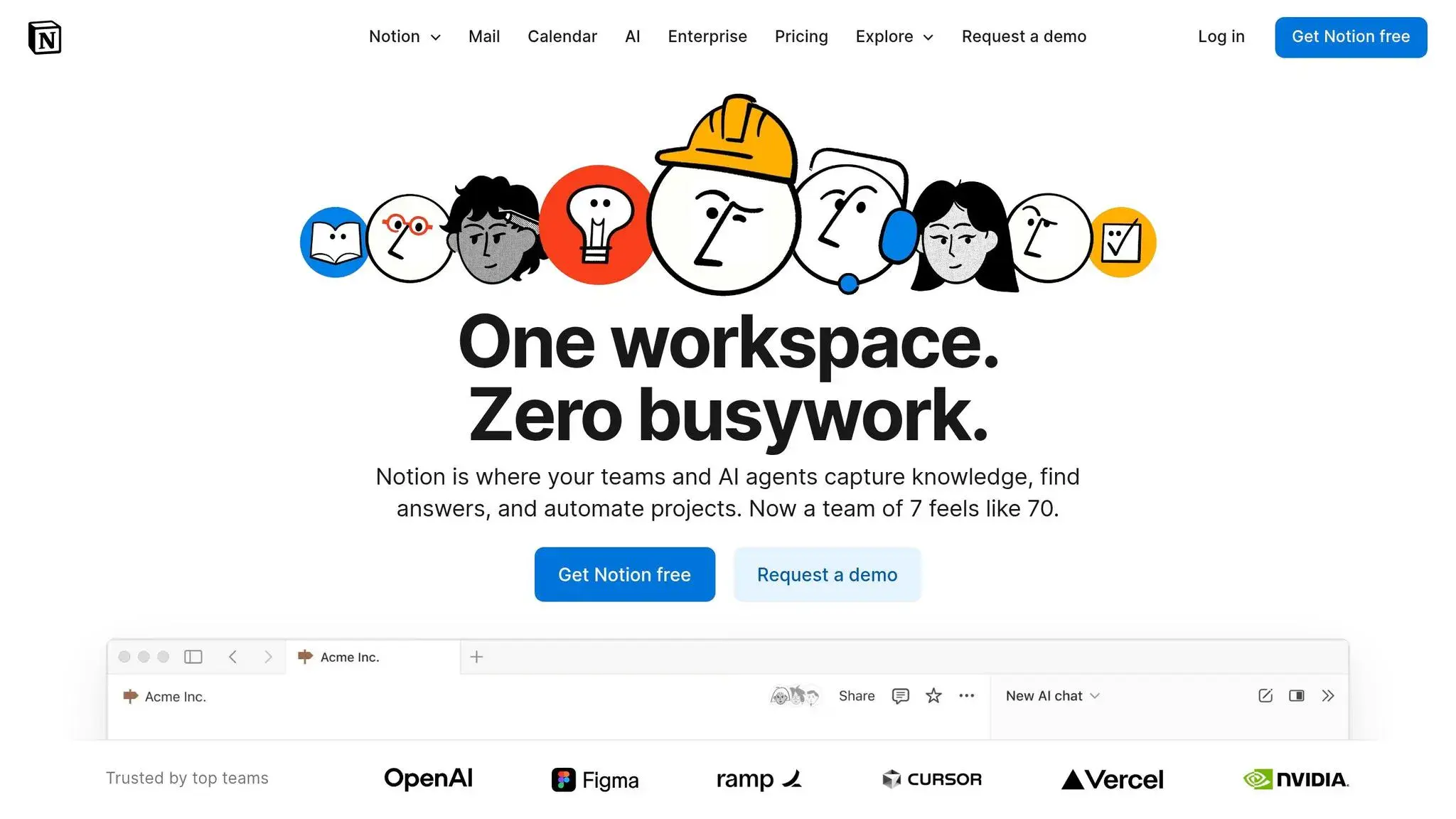 Notion Home Page