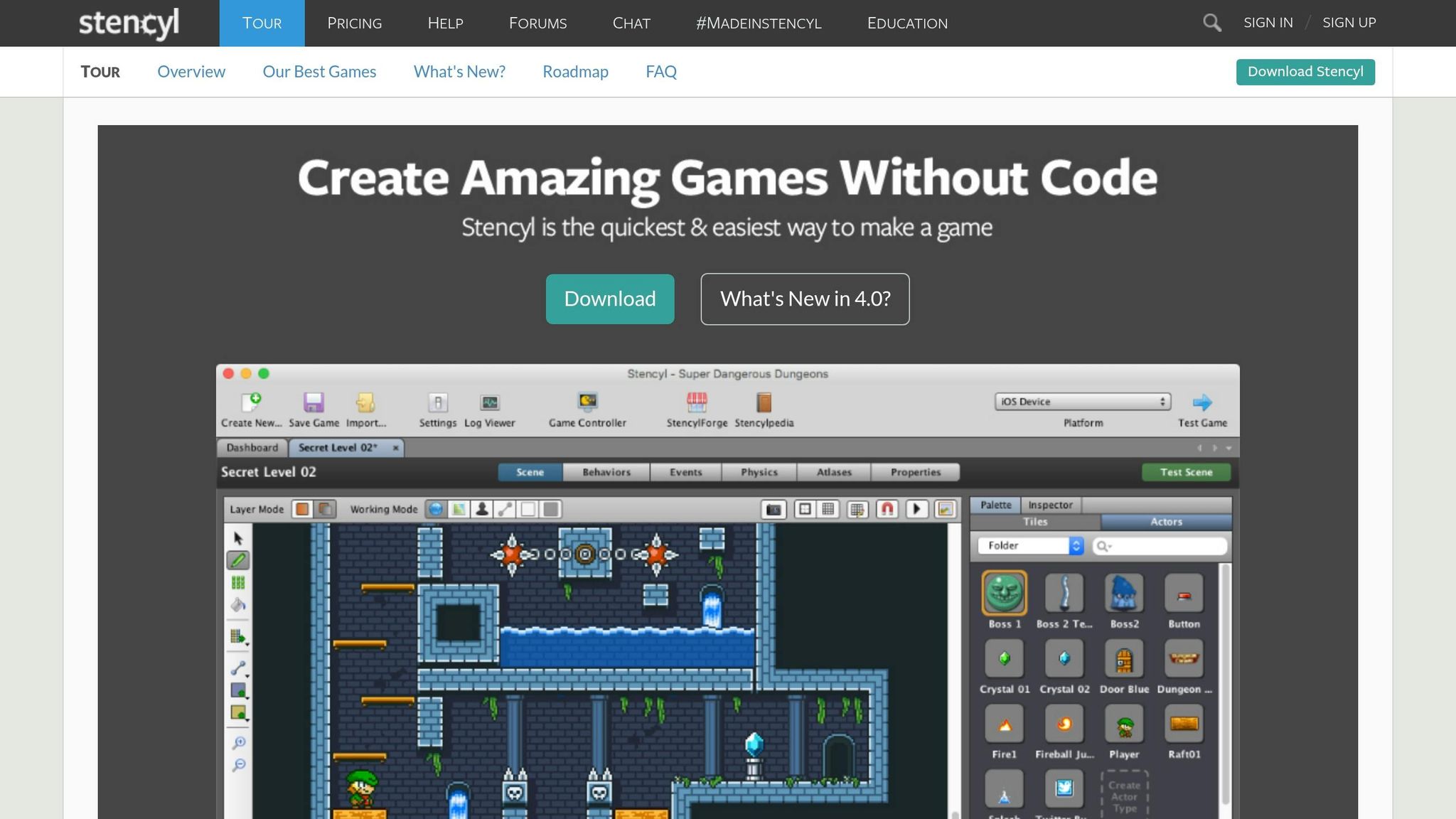 Top Free Game Design Platforms