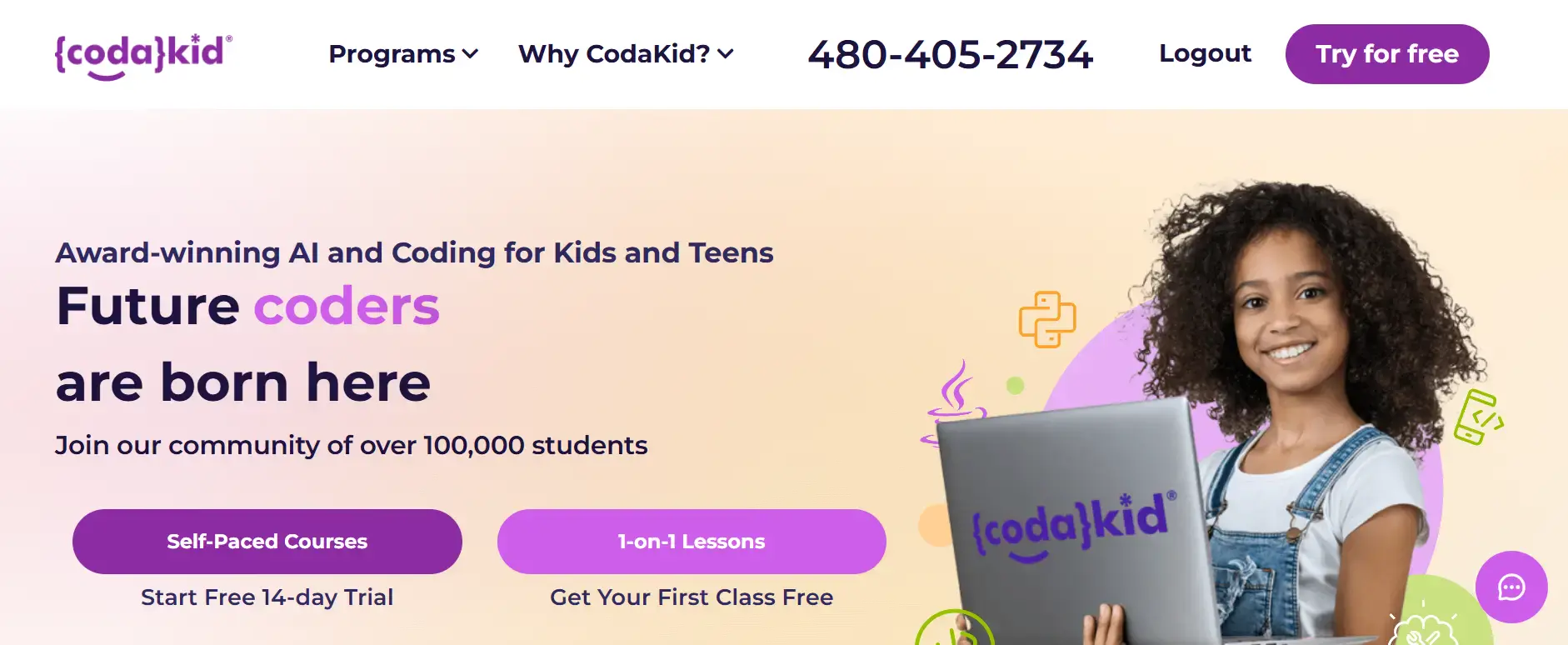 CodaKid Home Page